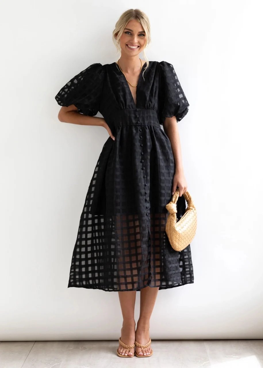 Melyra | Elegancka Sukienka Midi