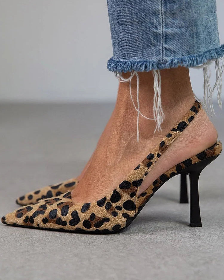 Alia™ | Leopard D’Orsay Heels