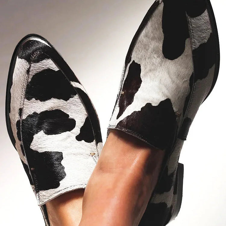 Livia | eleganckie loafersy z małym obcasem