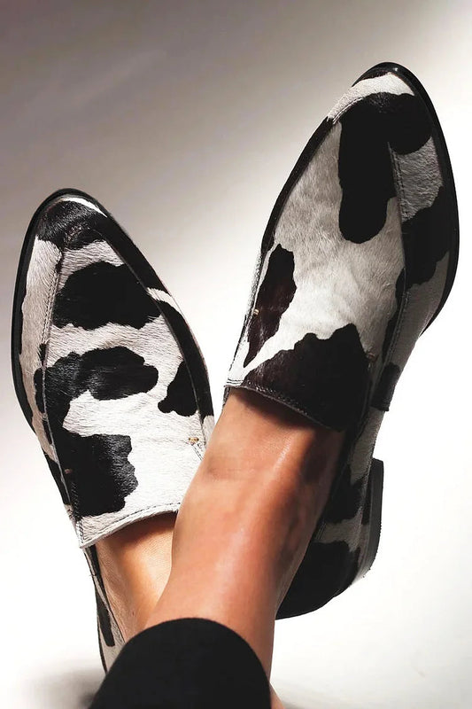 Livia | eleganckie loafersy z małym obcasem