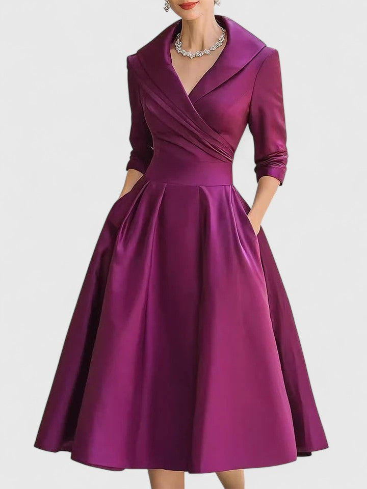 Zyrah | Elegancka Sukienka Midi
