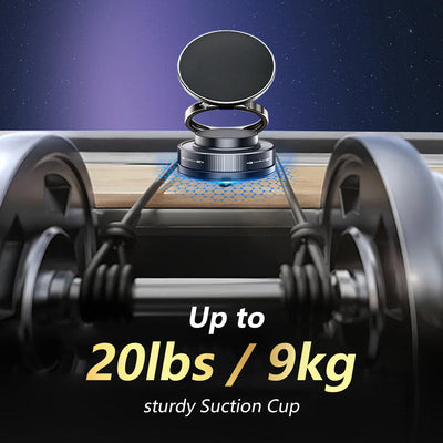 Magnetyczna podstawka pod telefon, 🔄obrotowa o 360° i chowana. Najlepszy towarzysz podczas oglądania🚗📱