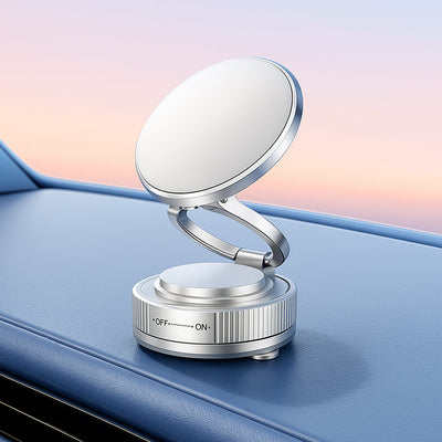 Magnetyczna podstawka pod telefon, 🔄obrotowa o 360° i chowana. Najlepszy towarzysz podczas oglądania🚗📱