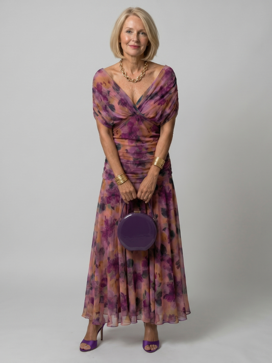 Calen | Sukienka Midi Off Shoulder