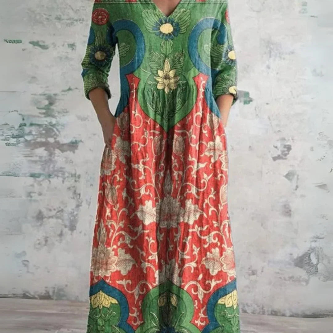 Nora | Elegancka Sukienka Maxi