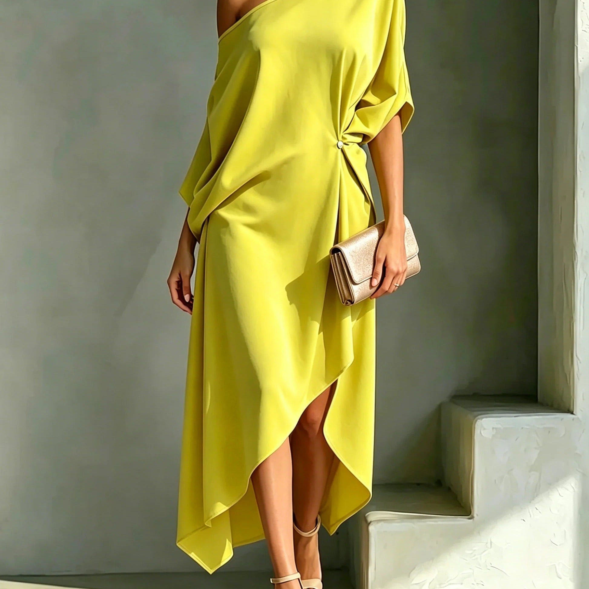 Camila | Elegancka asymetryczna sukienka