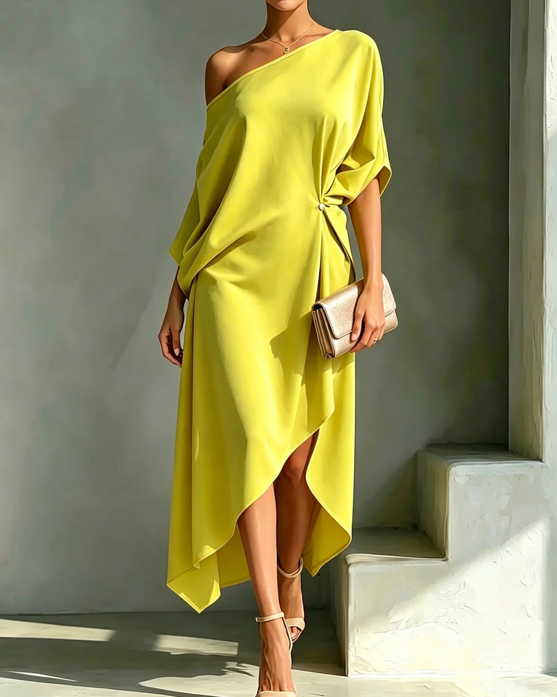 Camila | Elegancka asymetryczna sukienka