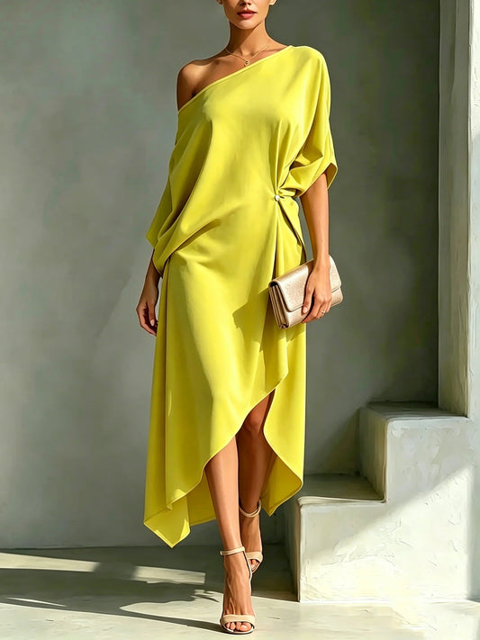 Camila | Elegancka asymetryczna sukienka