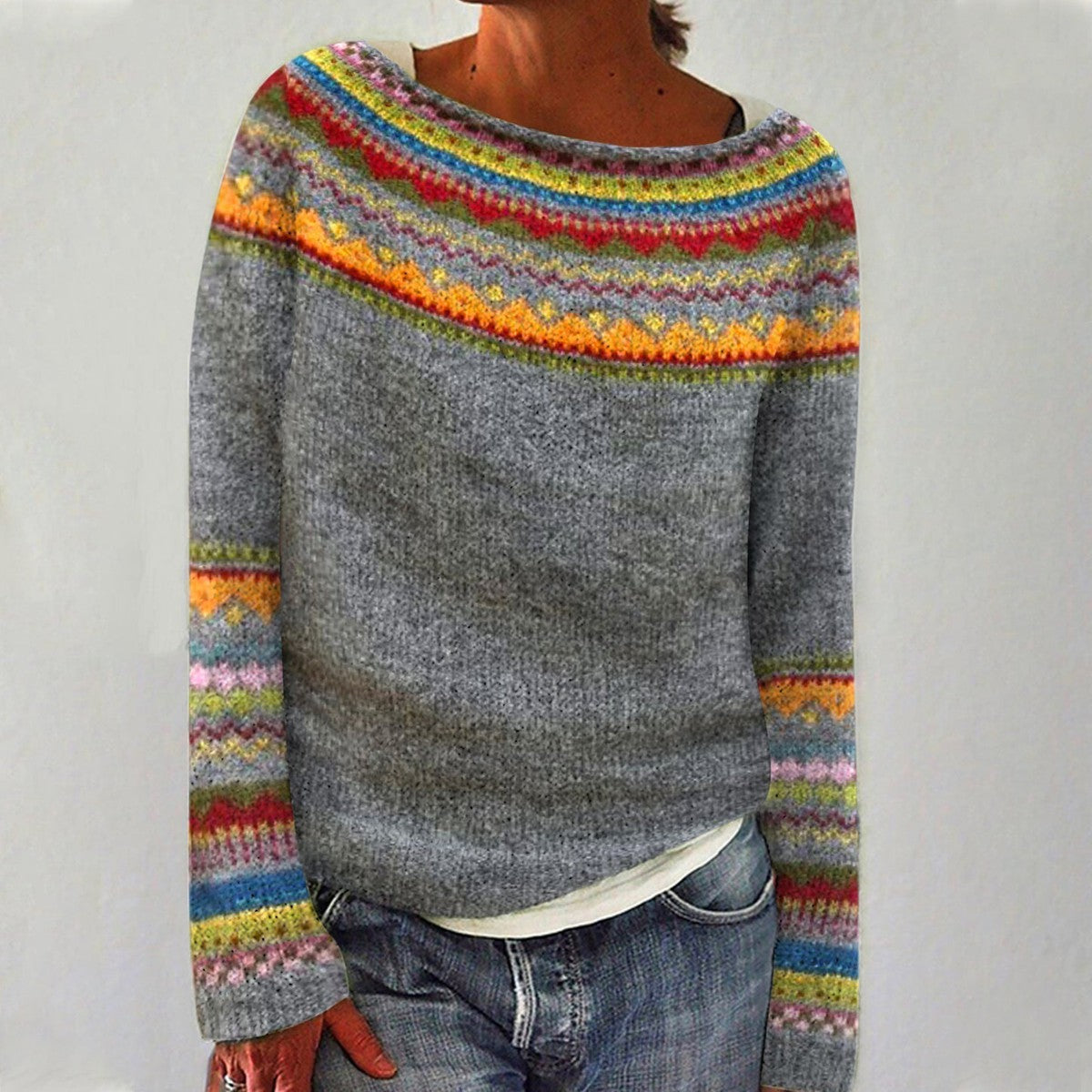 Haisleyanne | Ponadczasowy islandzki sweter