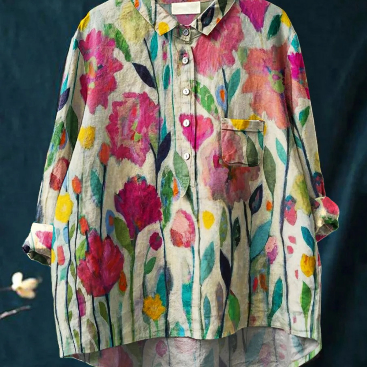Phoebe - Lekka Vintage Koszula