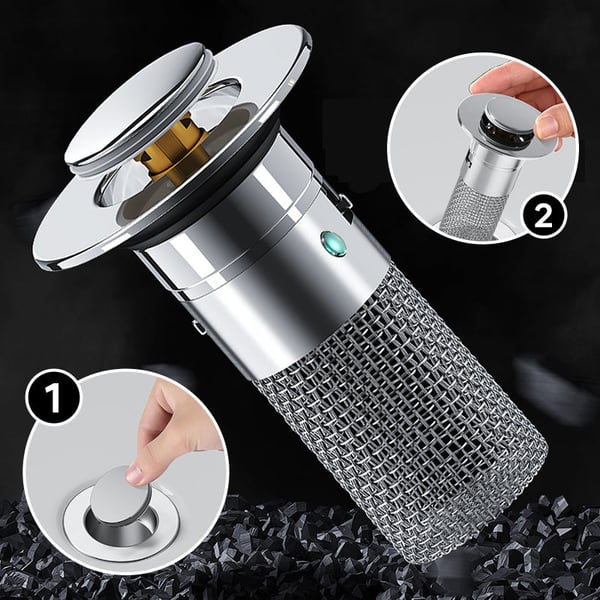 Filtr – utrzymuj zlew w czystości bez pomocy hydraulika!
