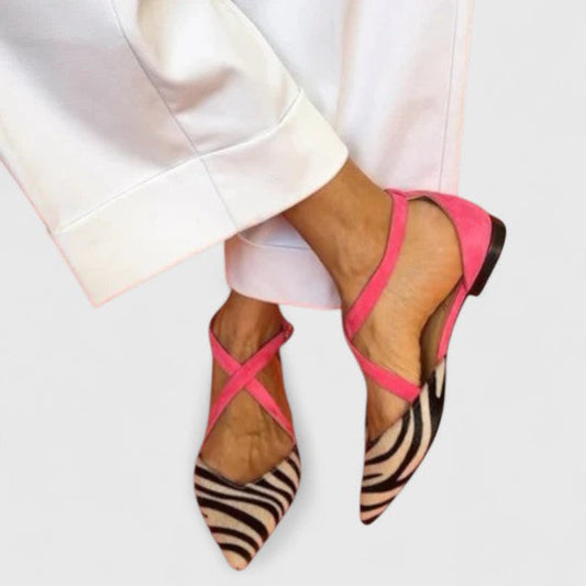 Khreysa | Elegancka balerina z paskami