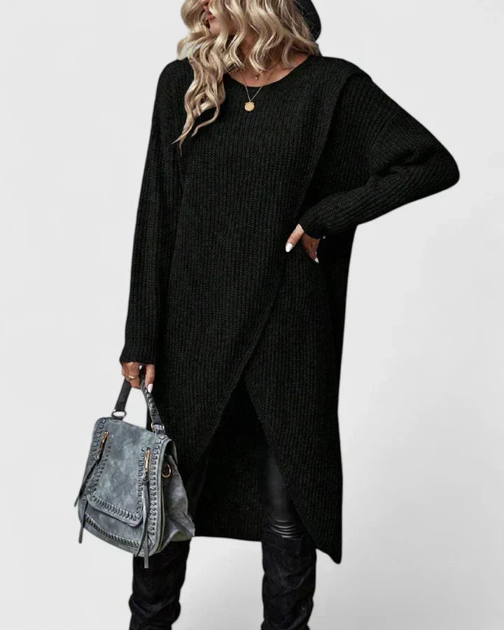 Zarymelle | Elegancka Sukienka Swetrowa