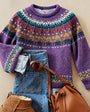 Iskandriaha | Klasyczny Vintage Sweter