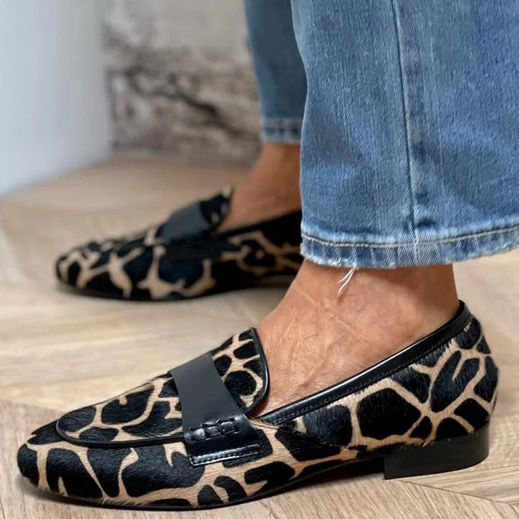 Nora | wyjątkowe loafersy z niskim obcasem