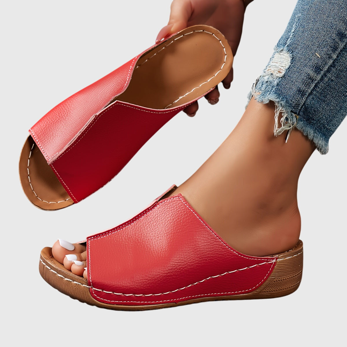 Alicia™ | Stylowe Sandaly Ortopedyczne