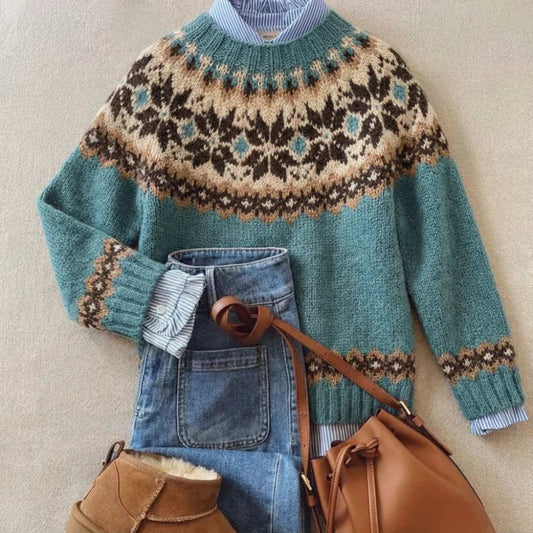 Harlovienna | Elegancki Sweter Vintage