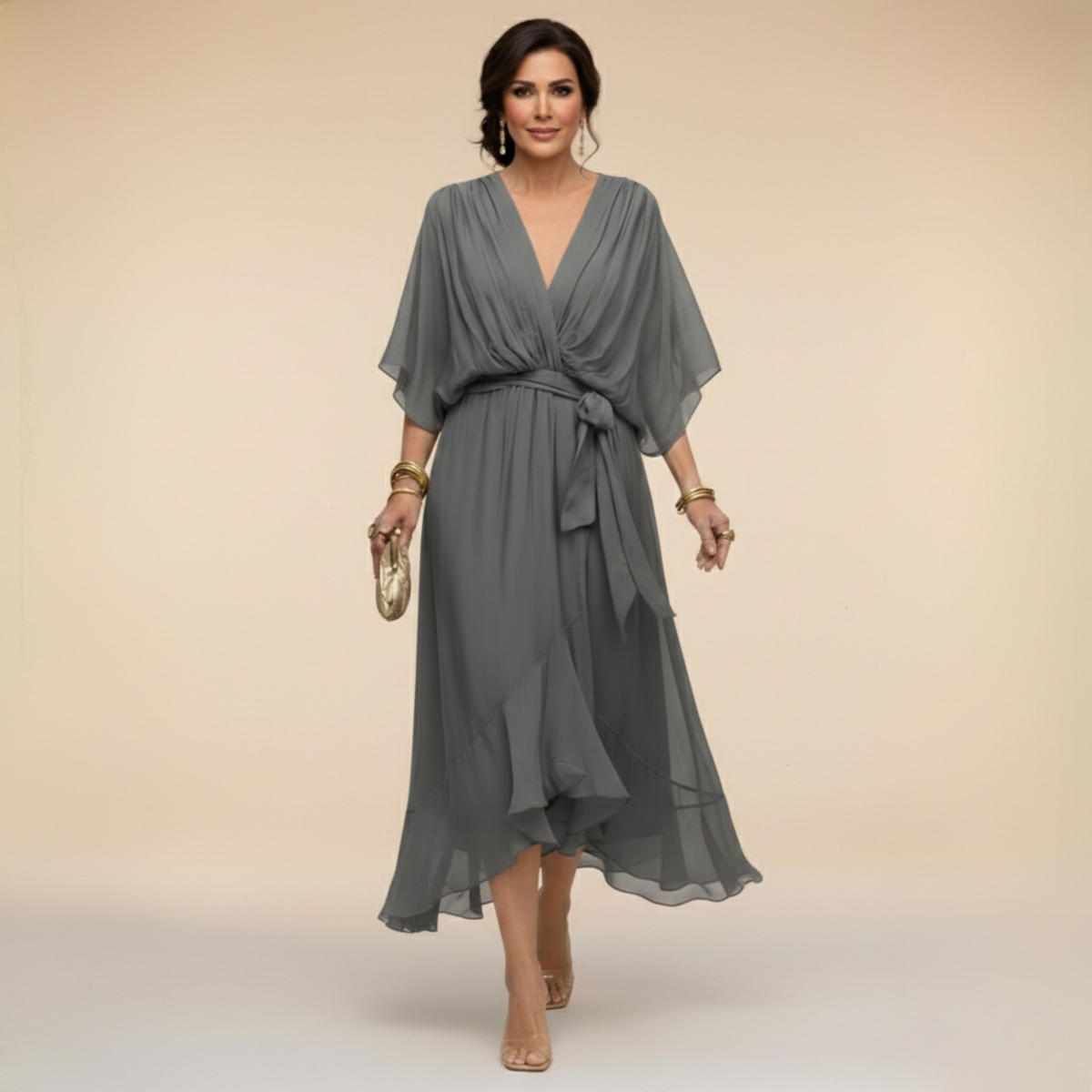 MONICA | Sukienka chiffon