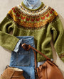 Prysmalynna | Klasyczny Sweter Vintage