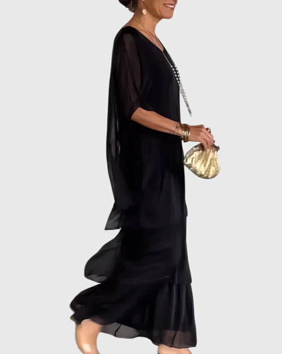 Susan™ | Długa i zwiewna elegancka sukienka