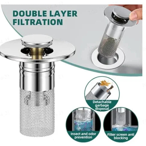 Filtr – utrzymuj zlew w czystości bez pomocy hydraulika!