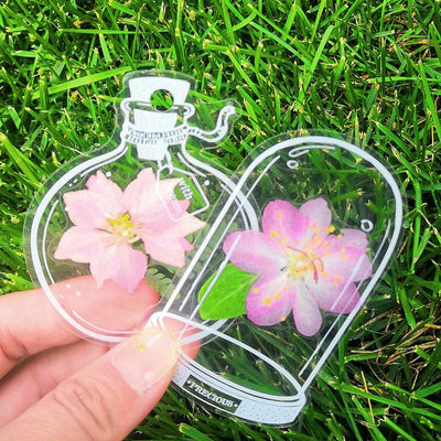 Zestaw zakładek z suszonymi kwiatami EverBloom