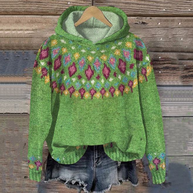 Melainy | Ciepła Nordic Hoodie