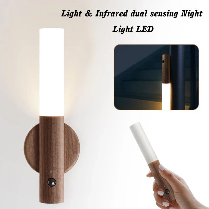 Inteligentna lampa indukcyjna z czujnikiem ruchu