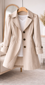 Selvia – Elegancki płaszcz vintage