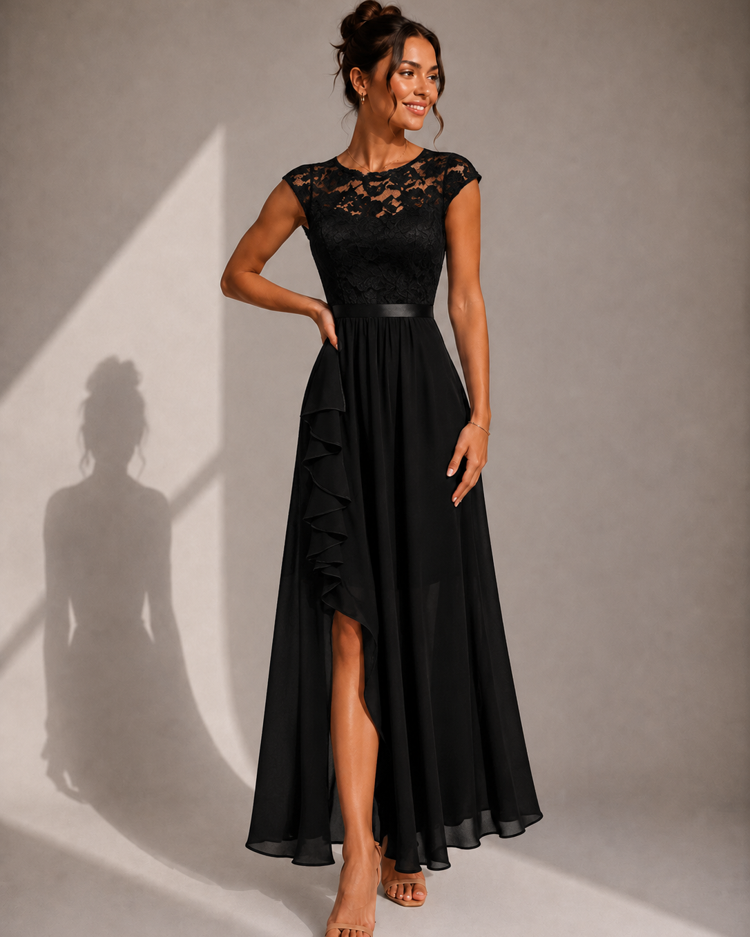 JUSTYNA | Sukienka maxi