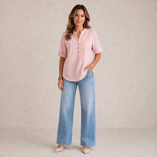 LILIYA | Bluzka V-Neck