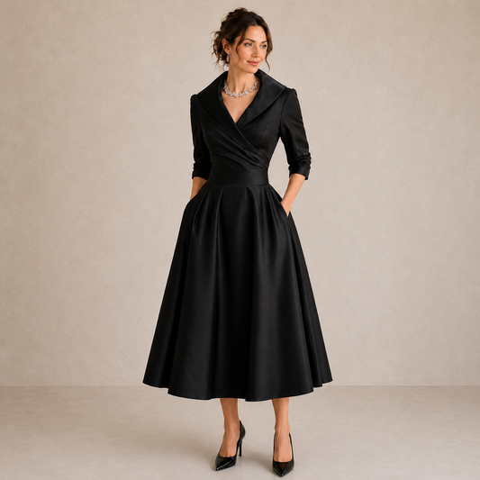 ALICIA | Elegancka sukienka midi