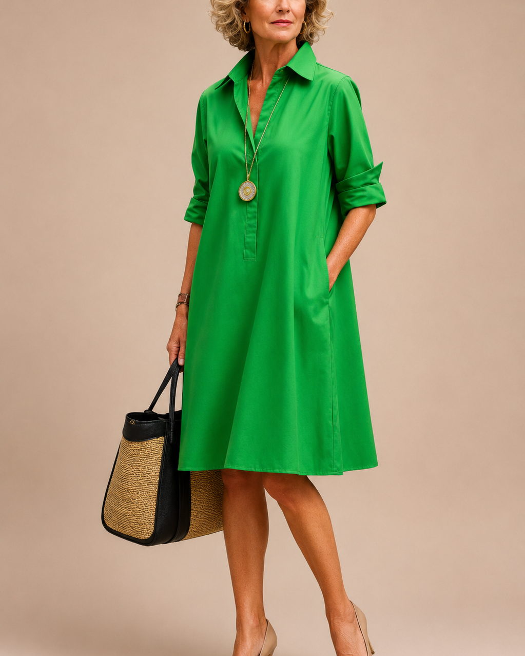 Riley | Elegancka i stylowa sukienka midi