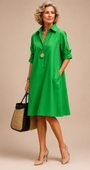Riley | Elegancka i stylowa sukienka midi