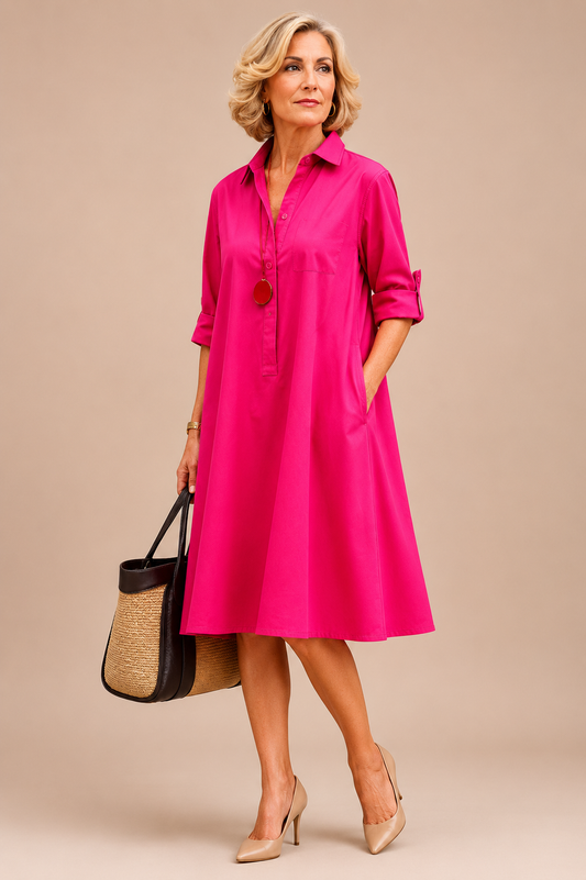 Chloe | Midi sukienka zadbana i stylowa