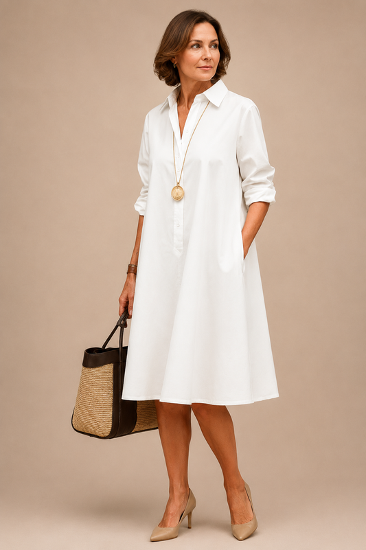 Sadie | Midi sukienka zadbana i stylowa