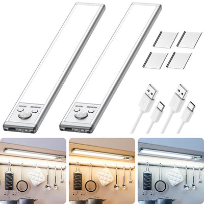 TAILEDEN Lampa LED z czujnikiem ruchu – idealna do szafy, kuchni i korytarza