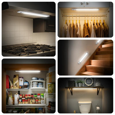 TAILEDEN Lampa LED z czujnikiem ruchu – idealna do szafy, kuchni i korytarza