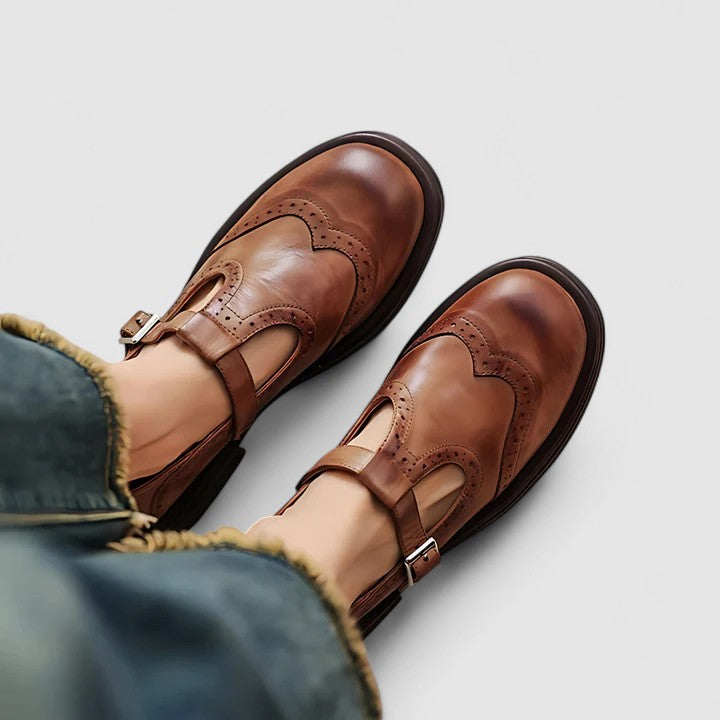 Louisa™ | Klasyczne buty Mary Jane – Perla-Krakow