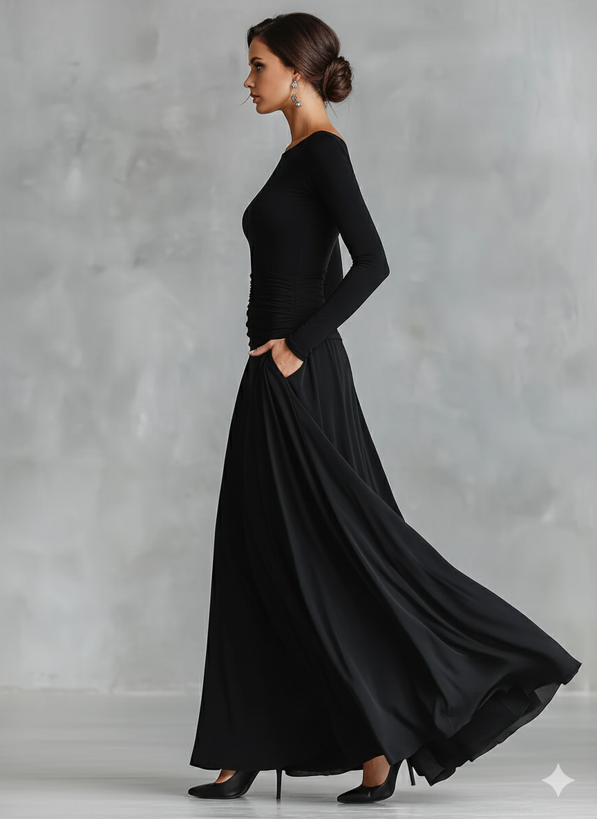 Nyxarielle | Elegancka Sukienka Maxi