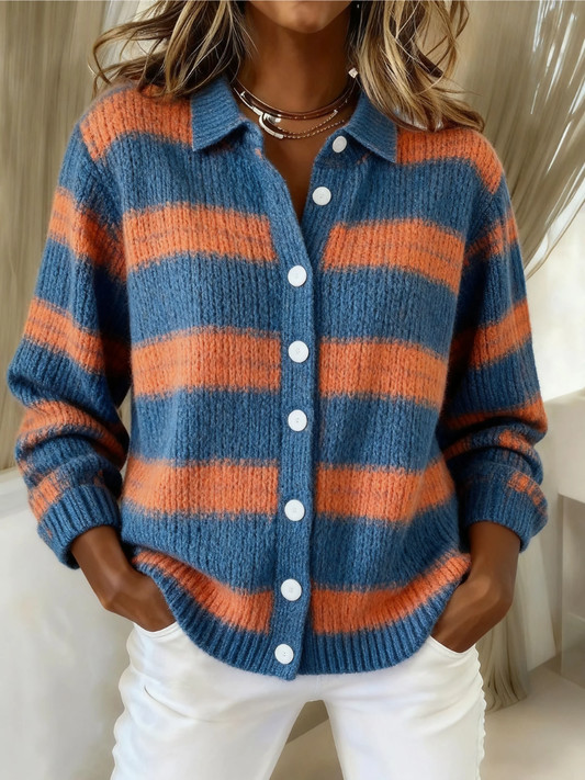 Zoriannelle | Striped Cardigan