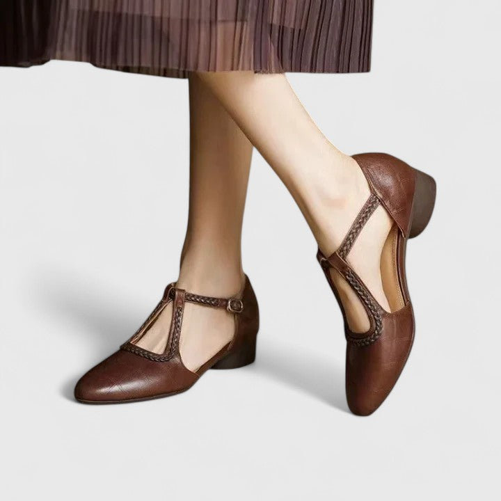 Delphine | Eleganckie Płaskie Sandały
