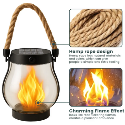 【WYPRZEDAŻ OSTATNI DZIEŃ】Lampa ogrodowa Solar Lantern
