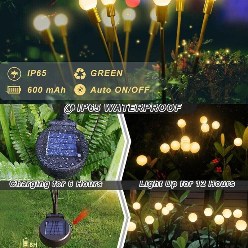 Energia słoneczna Lampy Firefly | Niech Twoja przestrzeń zewnętrzna świeci w nocy