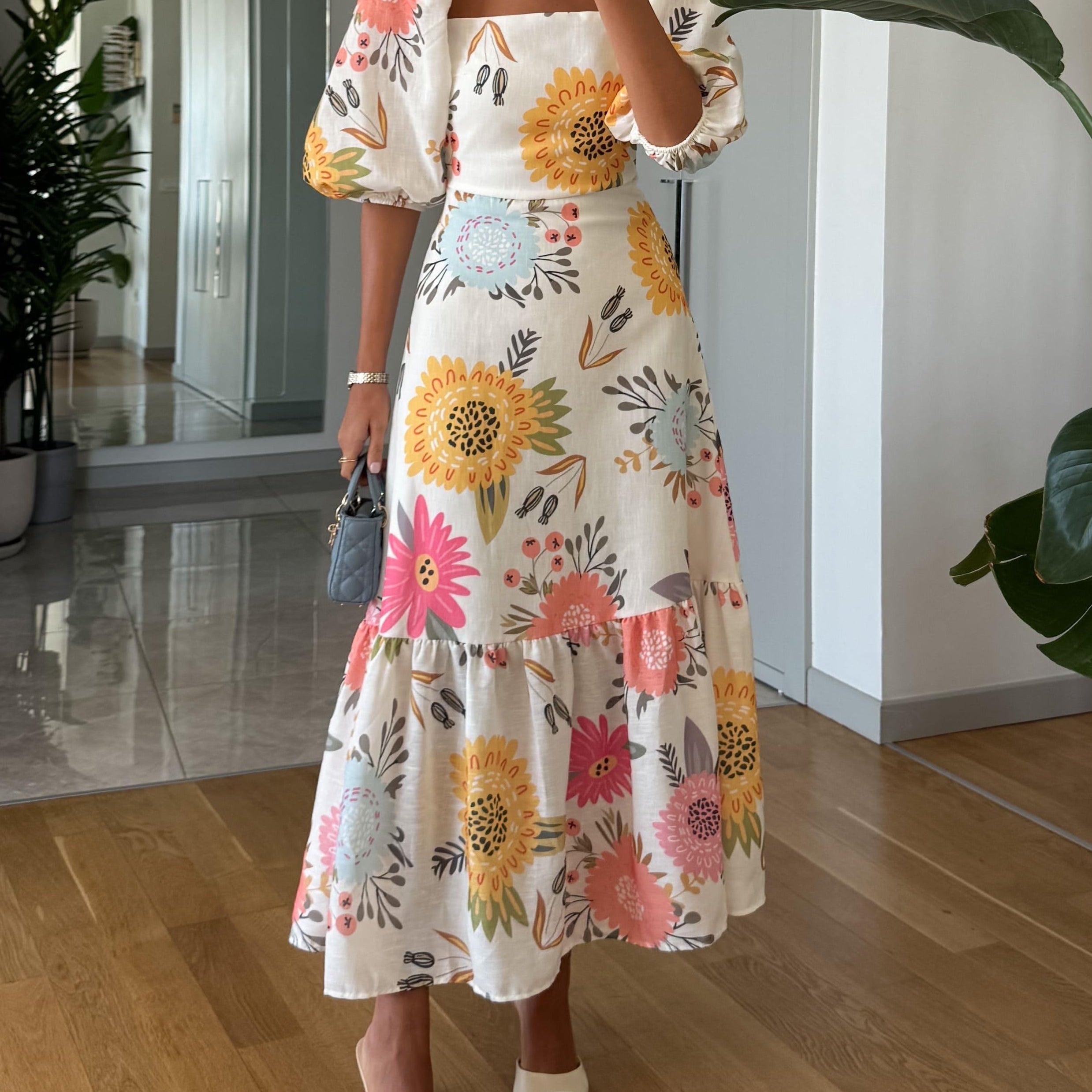 Zaryndell | Elegancka Sukienka Midi
