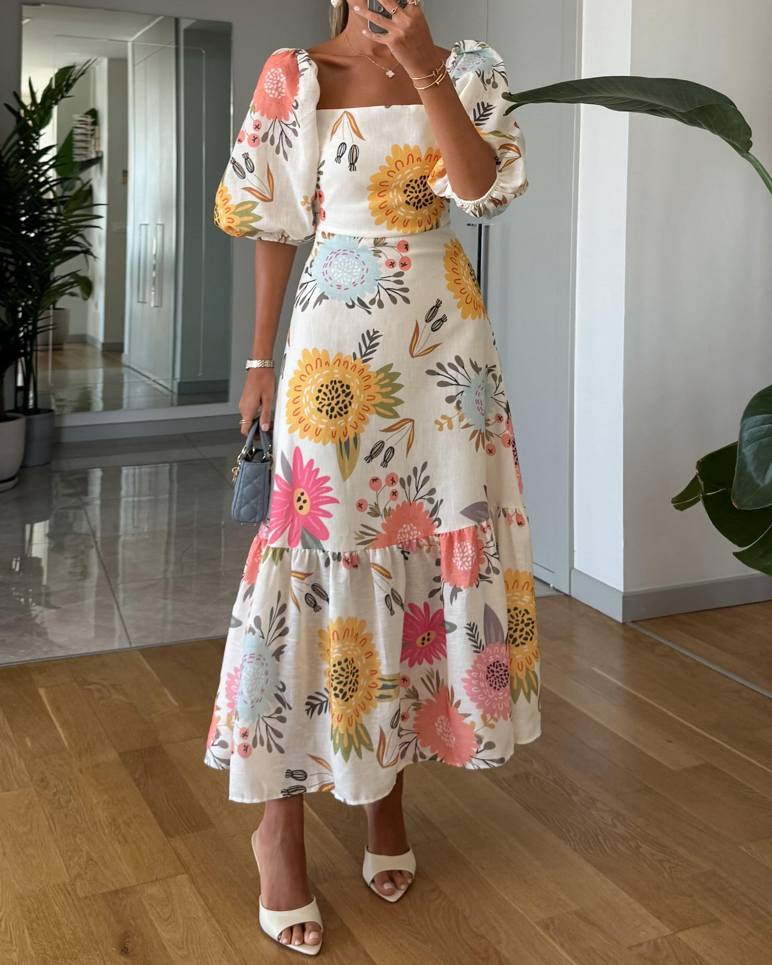 Zaryndell | Elegancka Sukienka Midi