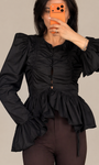 LIWIA | Bluzka z Falbaną