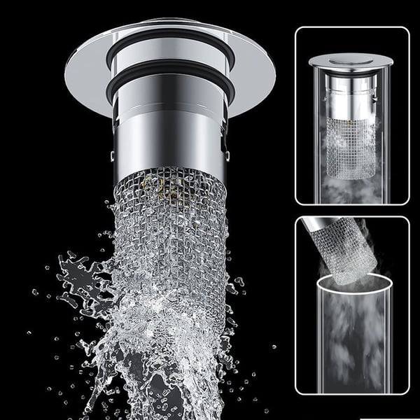 Filtr – utrzymuj zlew w czystości bez pomocy hydraulika!