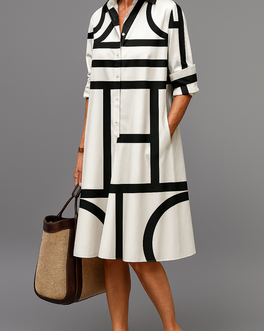 Ellie™ | Stylowa Sukienka Midi