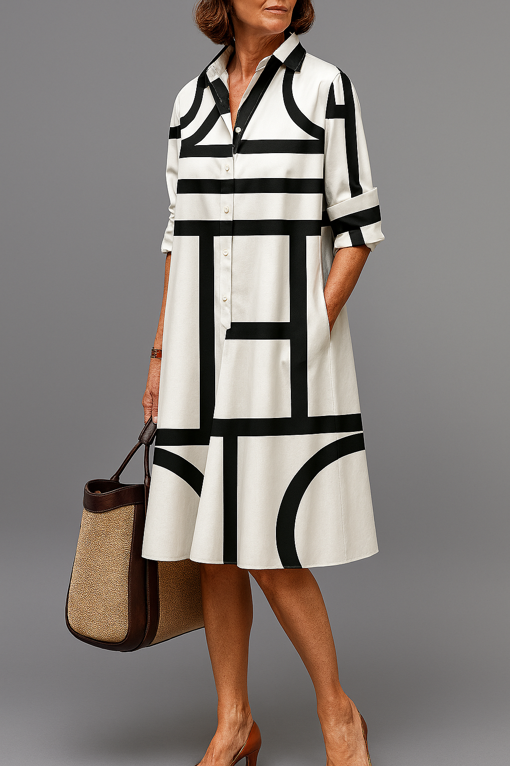 Ellie™ | Stylowa Sukienka Midi